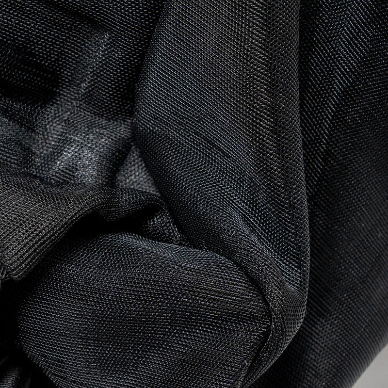 Chanel coco neige Backpack mesh black SHW