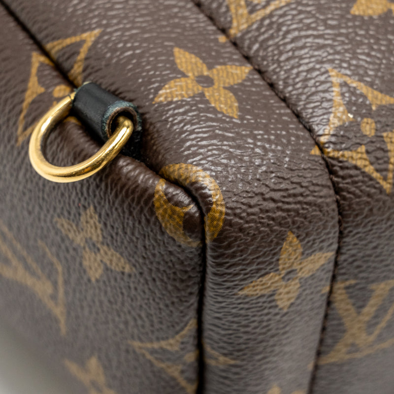 Louis Vuitton Mini Palm Spring Backpack Monogram CANVAS GHW