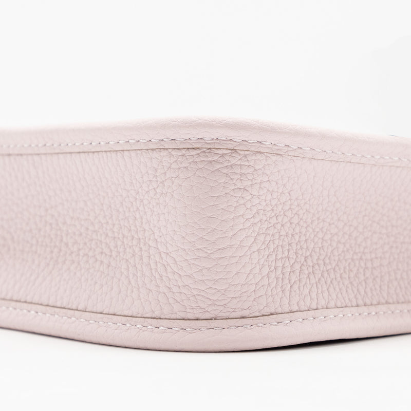 Hermes Mini Evelyne Clemence Mauve Pale SHW Stamp W