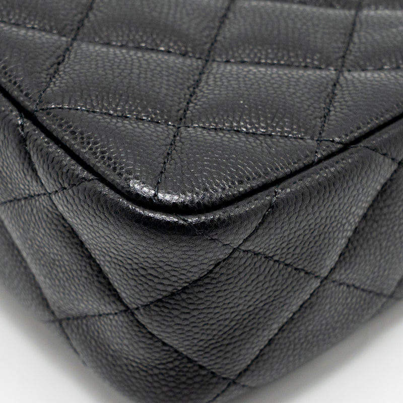 Chanel 25A Clutch with Chain Bag Caviar Black LGHW