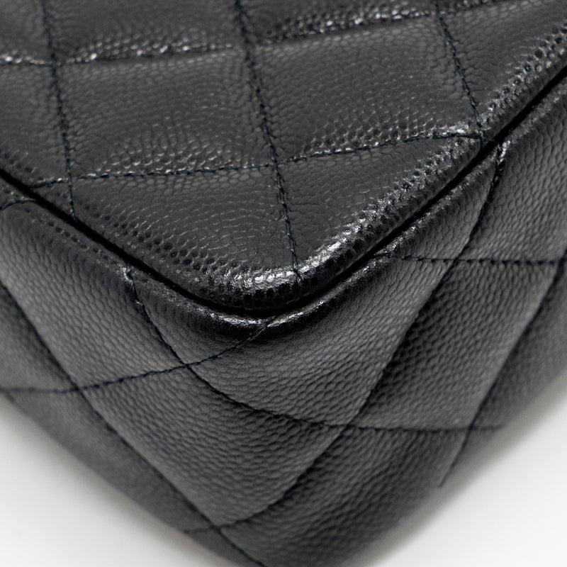 Chanel 25A Clutch with Chain Bag Caviar Black LGHW