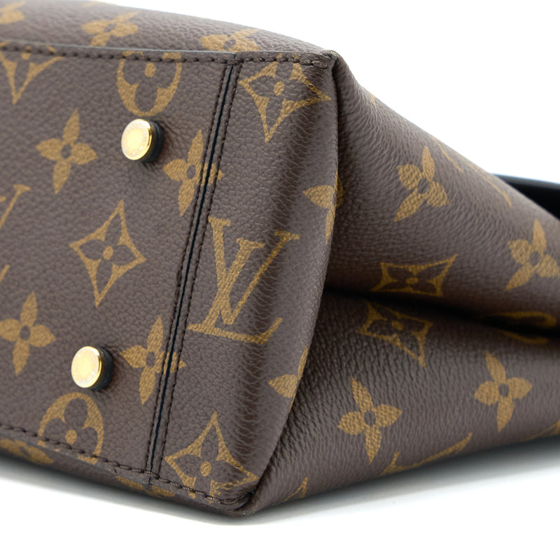Louis Vuitton One Handle Flap Bag Monogram Canvas and Leather MM Brown  1265841