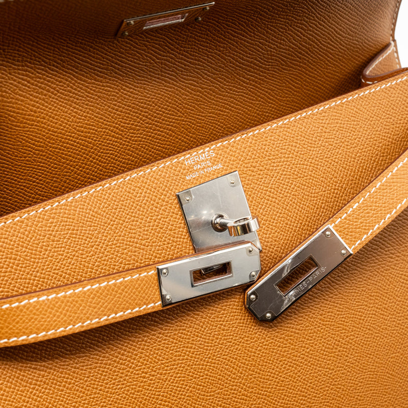 Hermes Kelly 28 Epsom Gold SHW Stamp B
