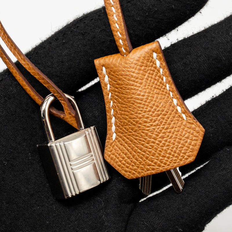 Hermes Kelly 28 Epsom Gold SHW Stamp B