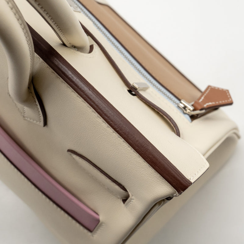 Hermes Birkin 30 Colormatic Swift Nata/Chai/Cuivre/Lime/Mauve SHW Stamp U