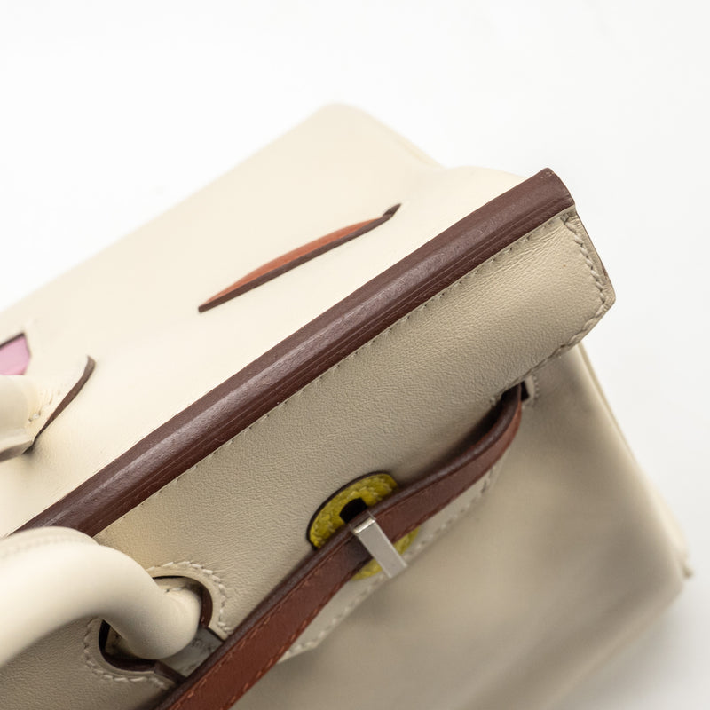 Hermes Birkin 30 Colormatic Swift Nata/Chai/Cuivre/Lime/Mauve SHW Stamp U