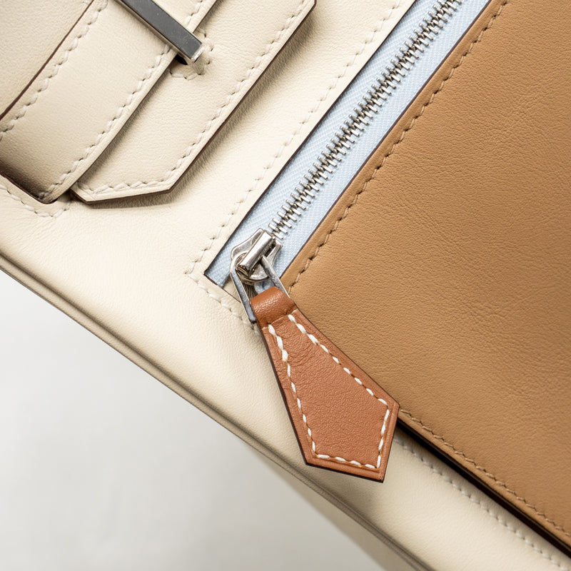 Hermes Birkin 30 Colormatic Swift Nata/Chai/Cuivre/Lime/Mauve SHW Stamp U