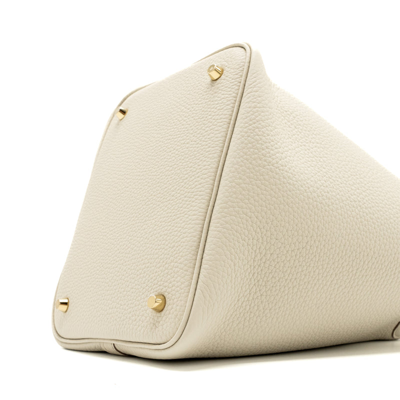Hermes Picotin 22 Clemence Beton GHW Stamp B