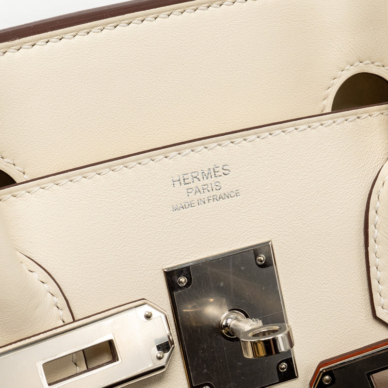 Hermes Birkin 30 Colormatic Swift Nata/Chai/Cuivre/Lime/Mauve SHW Stamp U
