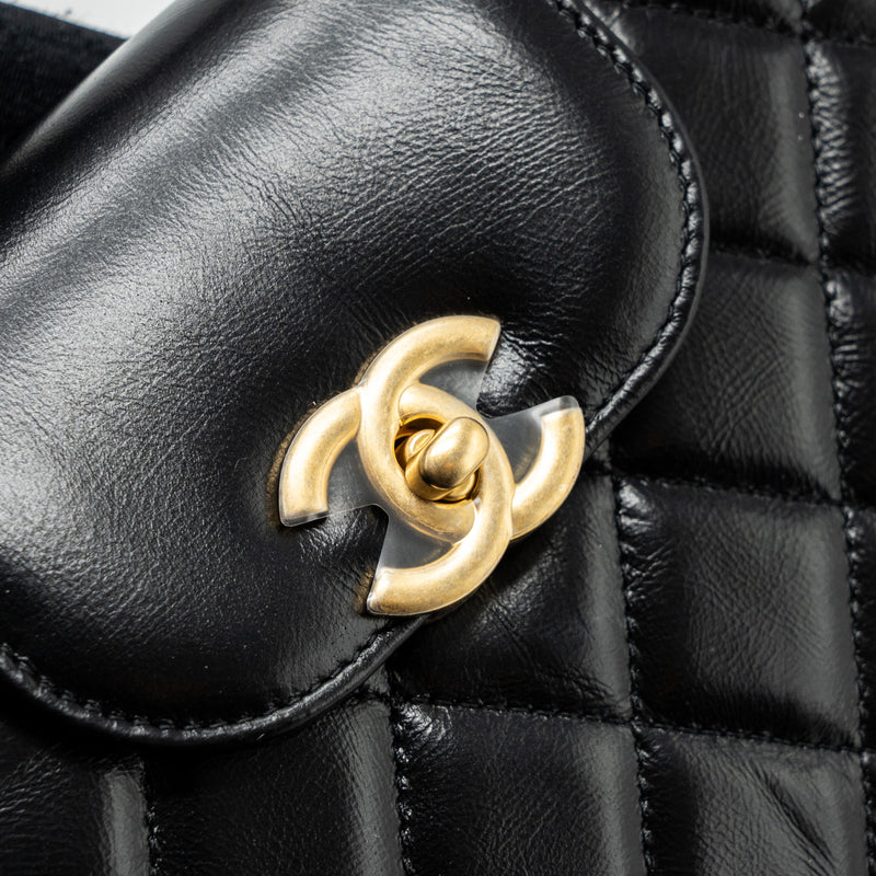 Chanel 23K kelly bag calfskin black GHW (microchip)