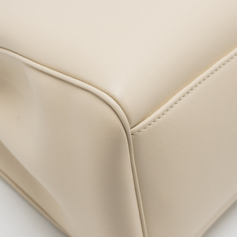 Celine Medium Soft 16 Bag Smooth Calfskin Ivory GHW