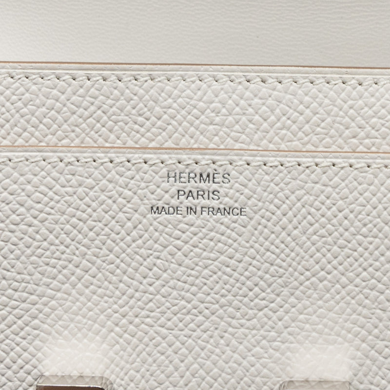 Hermes Constance To Go Epsom Gris Pale SHW Stamp B