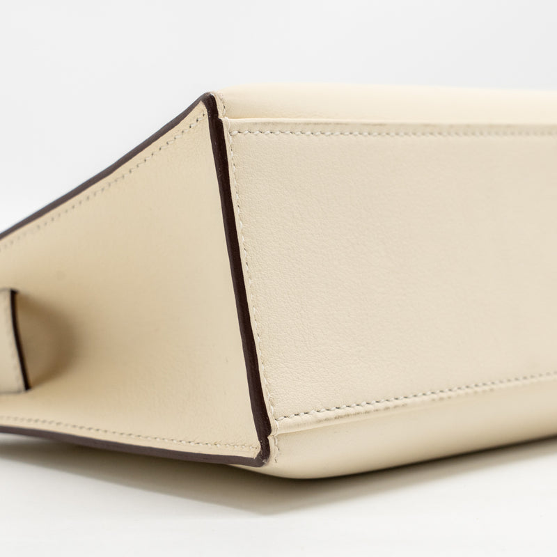 Hermes Kelly Pochette Swift Nata SHW stamp Z