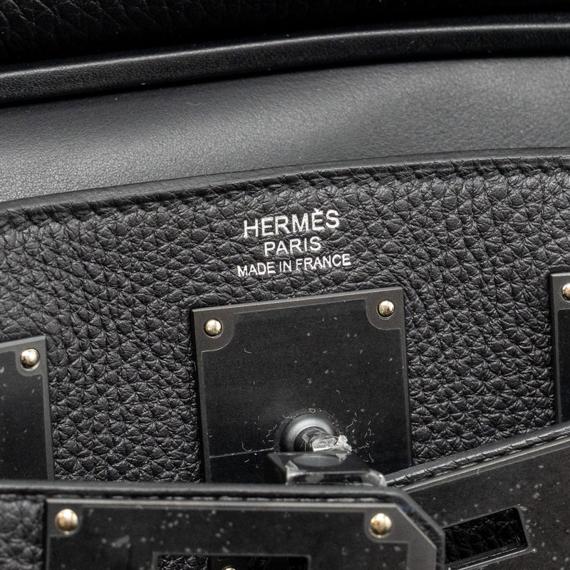 Hermes Hac A Dos PM Backpack Togo SO Black Stamp K