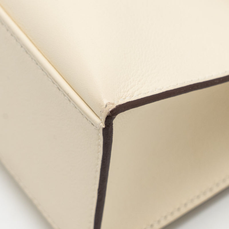 Hermes Kelly Pochette Swift Nata SHW stamp Z