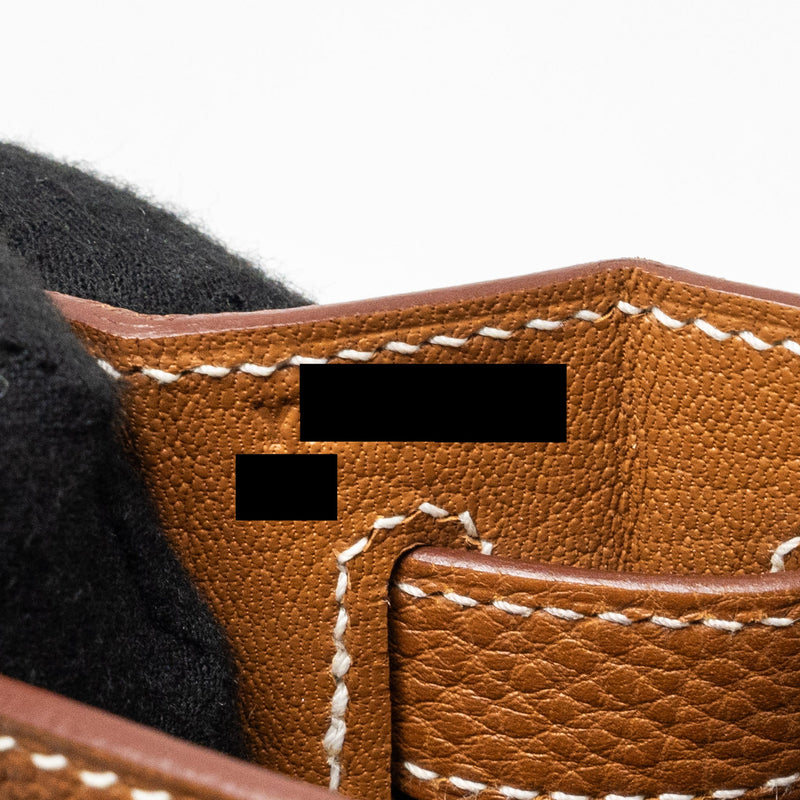 Hermes Kelly 28 Togo Gold GHW Stamp Y