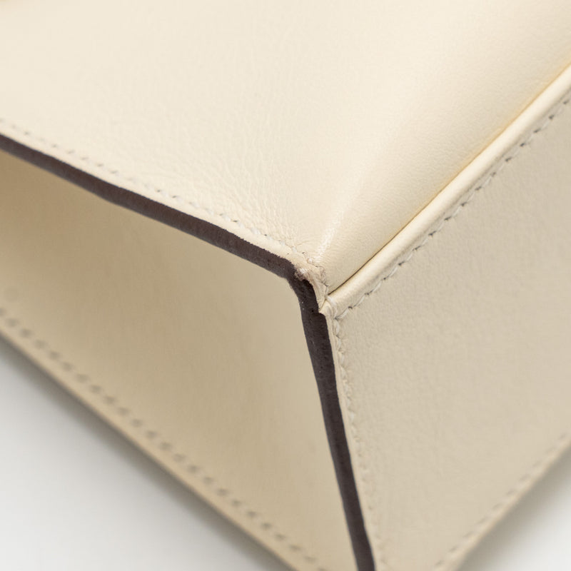 Hermes Kelly Pochette Swift Nata SHW stamp Z