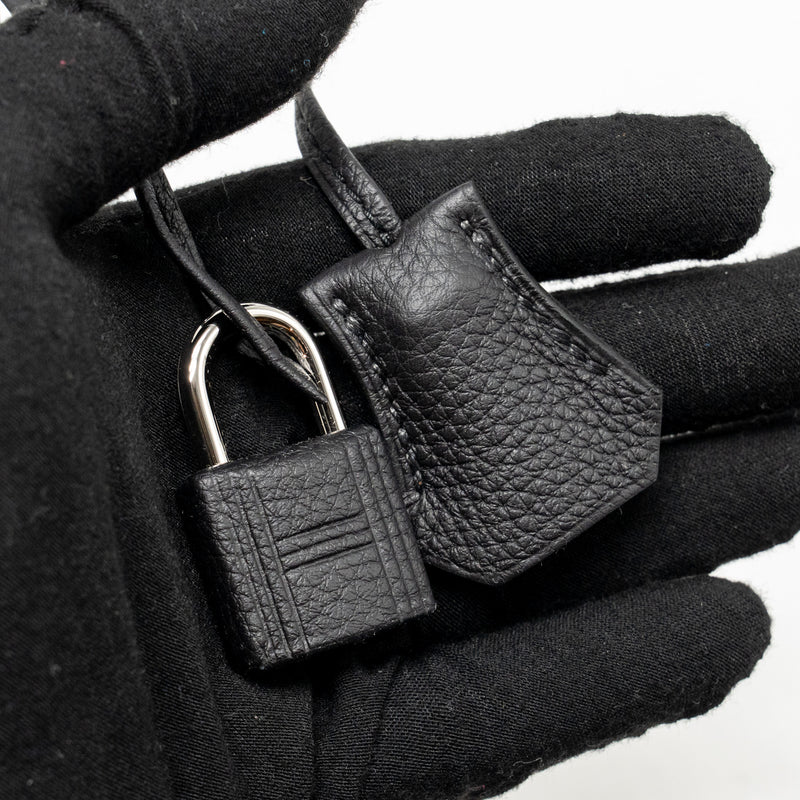 Hermes Hac A Dos PM Backpack Togo SO Black Stamp K