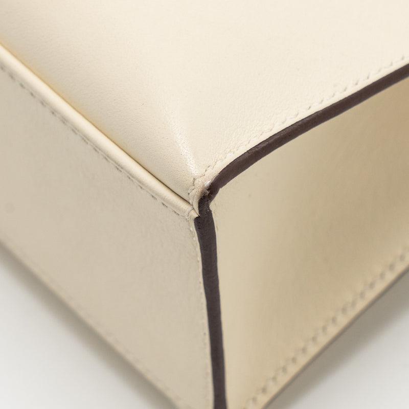 Hermes Kelly Pochette Swift Nata SHW stamp Z