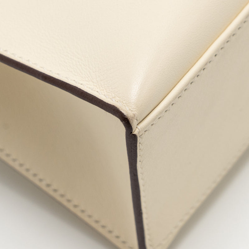 Hermes Kelly Pochette Swift Nata SHW stamp Z