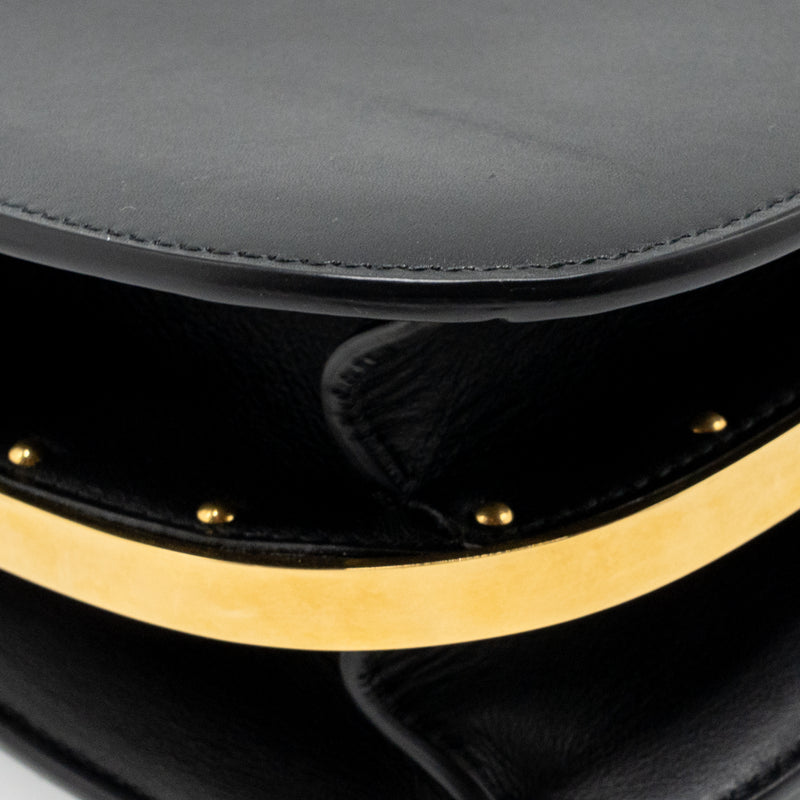 DIOR Meduim DIOR BOBBY Bag Calfskin Black GHW