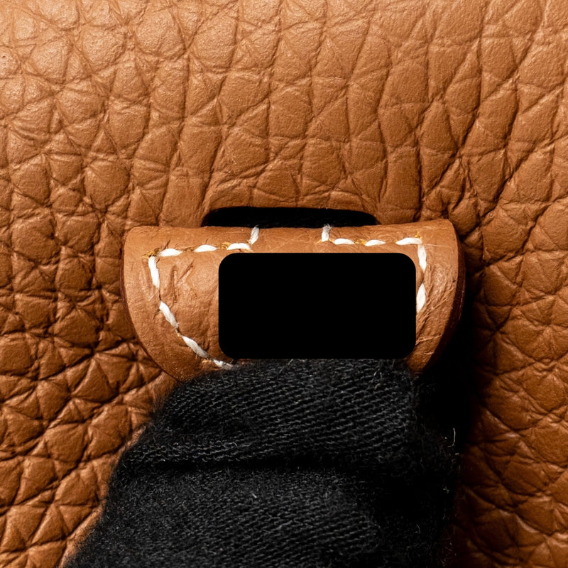 Hermes Mini Evelyne Clemence Gold GHW Stamp K