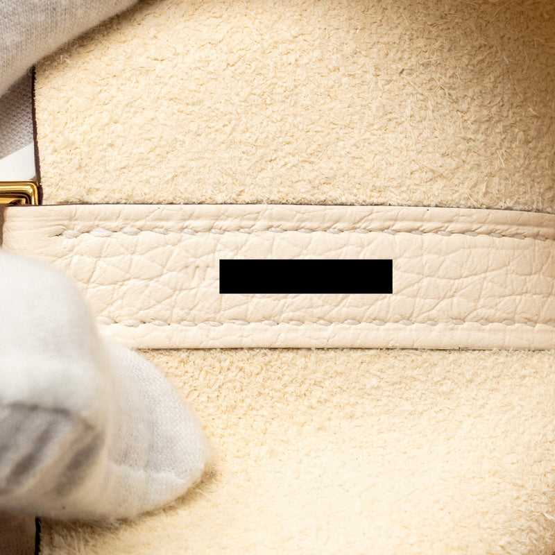 Hermes Picotin 18 Lock Bag Clemence Nata GHW Stamp W