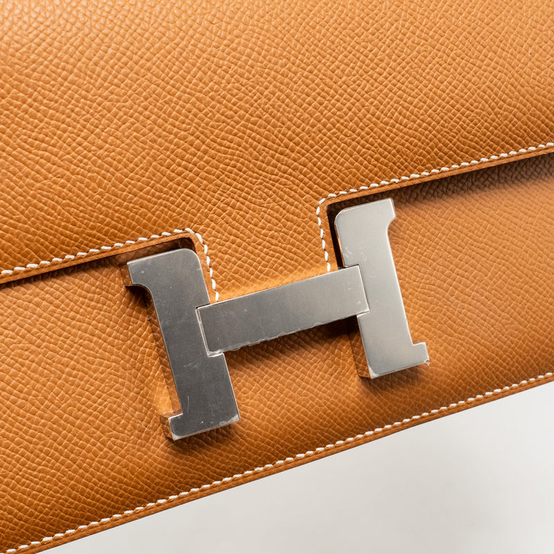 Hermes Constance Elan Epsom Gold SHW Stamp K
