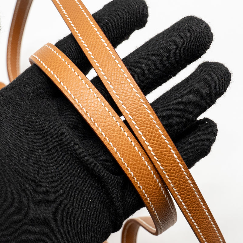 Hermes Constance Elan Epsom Gold SHW Stamp K