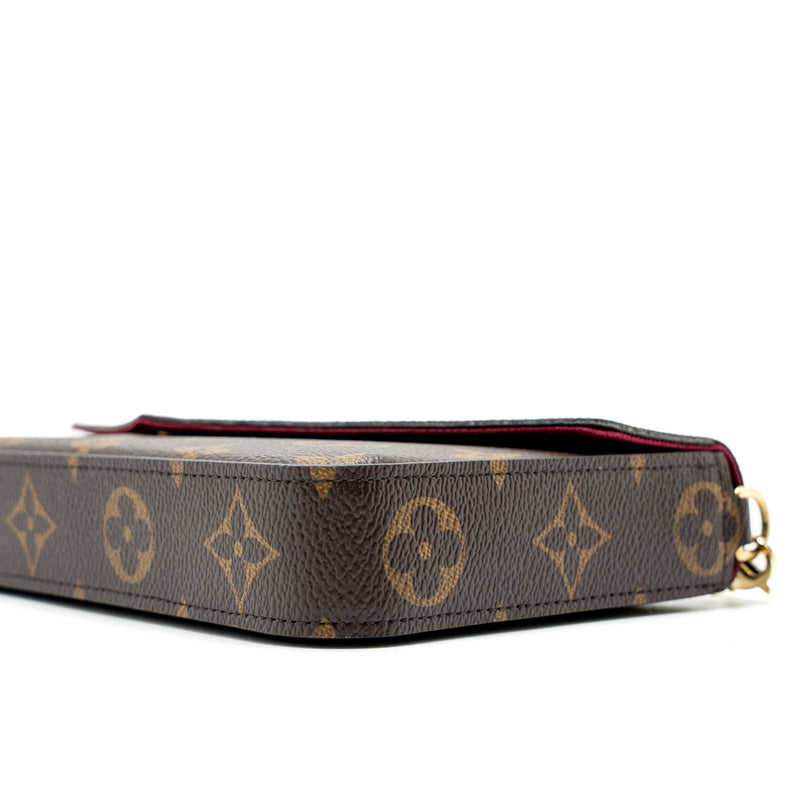 Louis Vuitton Felicie Pochette Monogram Canvas GHW