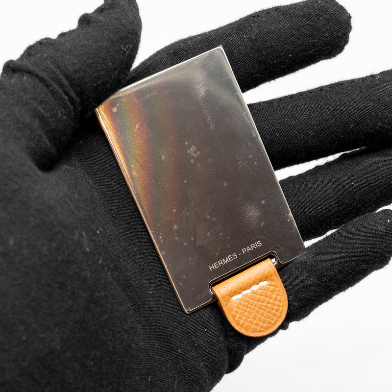 Hermes Constance Elan Epsom Gold SHW Stamp K