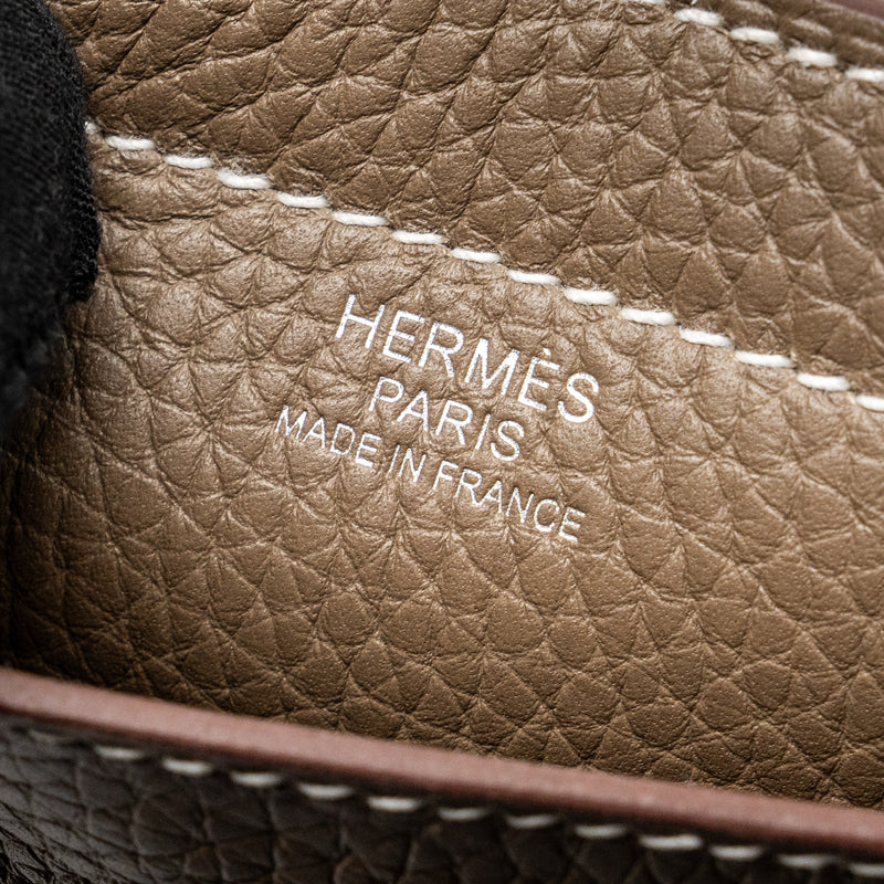 Hermes Cabasellier 46 Clemence Etoupe Stamp U