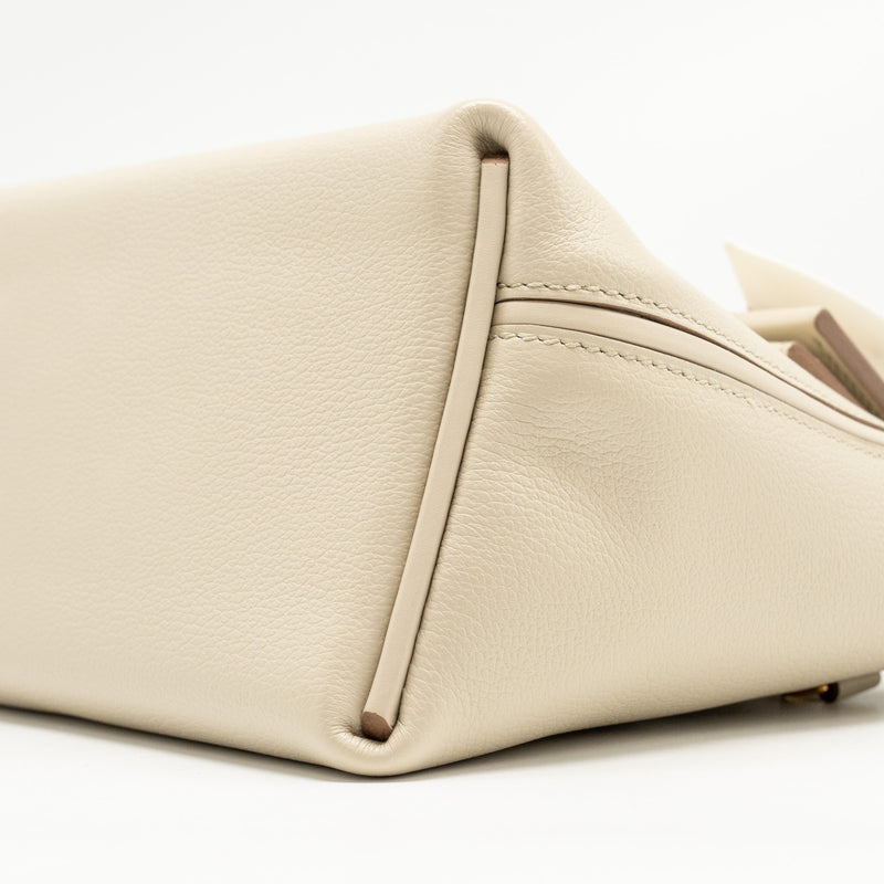 Hermes Mini 24/24 2424-21 Bag Evercolor/ Swift Beton GHW Stamp B