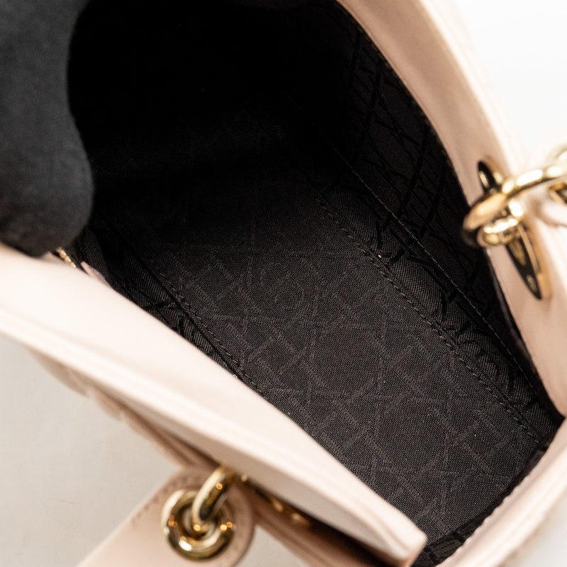 Dior My ABC Small Lady Dior Lambskin Light Pink LGHW