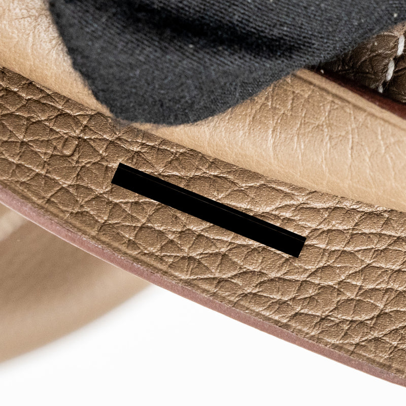 Hermes Cabasellier 46 Clemence Etoupe Stamp U