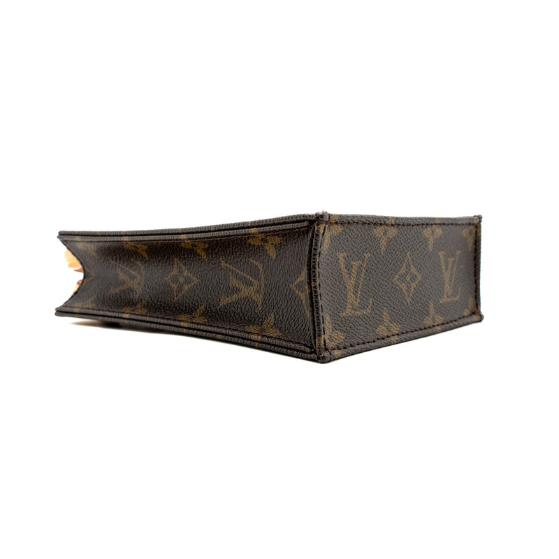 Louis Vuitton petit sac plat monogram canvas GHW