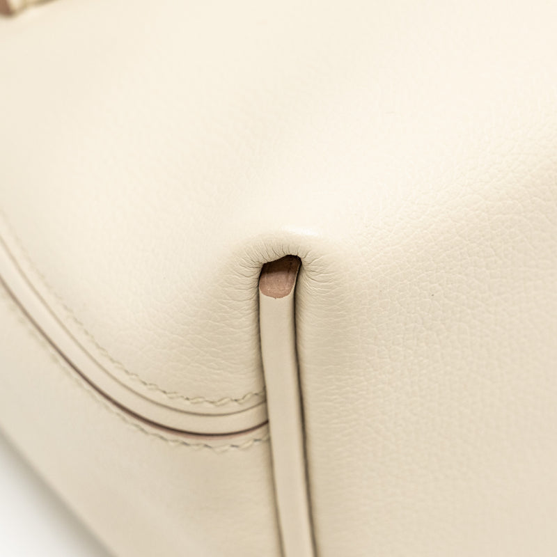 Hermes Mini 24/24 2424-21 Bag Evercolor/ Swift Beton GHW Stamp B