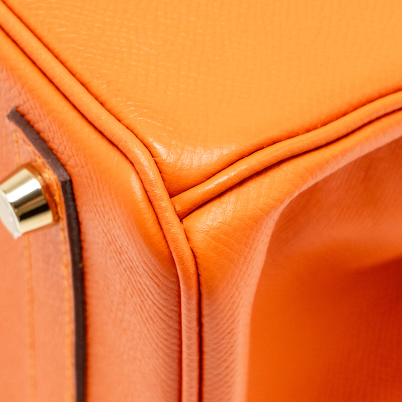 Hermes Birkin 30 Epsom 9J Feu GHW Stamp A