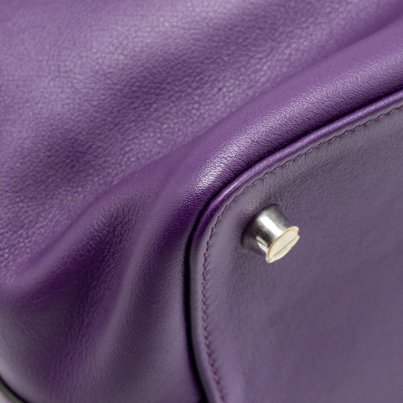 Hermes toolbox 20 swift violet SHW Stamp Square Q