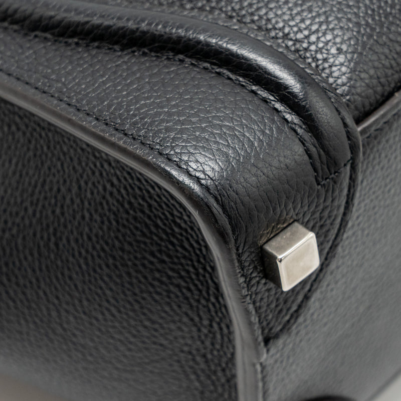 Celine Micro Luggage Bag Calfskin Black SHW