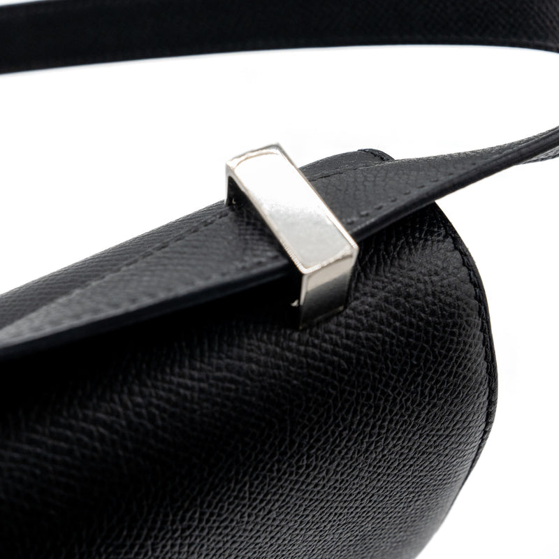 Hermes Constance 24 Epsom Black SHW Stamp A