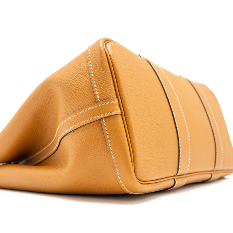 Hermes Garden Party 30 Epsom Toffee SHW Stamp C