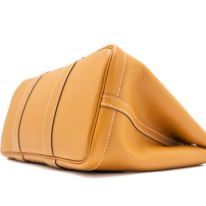 Hermes Garden Party 30 Epsom Toffee SHW Stamp C