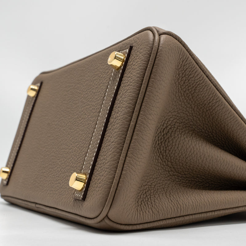 Hermes Birkin 25 togo etoupe GHW stamp B