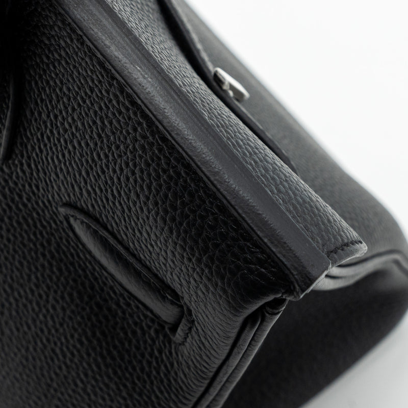 Hermes Birkin 30 Togo Black SHW Stamp U