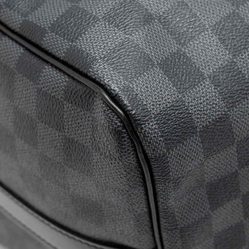 Louis Vuitton Keepall Bandouliere 45 Damier Graphite Canvas Black SHW