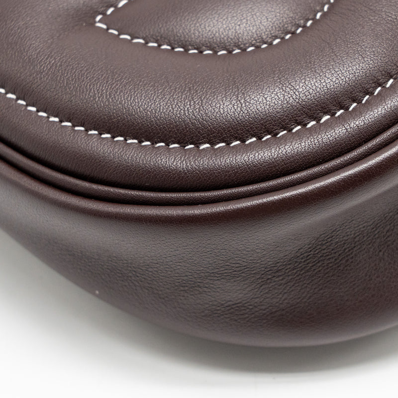 Hermes In-The-Loop Swift Rouge Sellier / Blue France SHW Stamp U