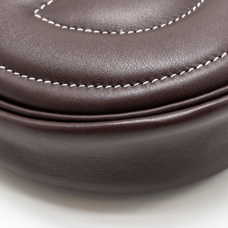 Hermes In-The-Loop Swift Rouge Sellier / Blue France SHW Stamp U
