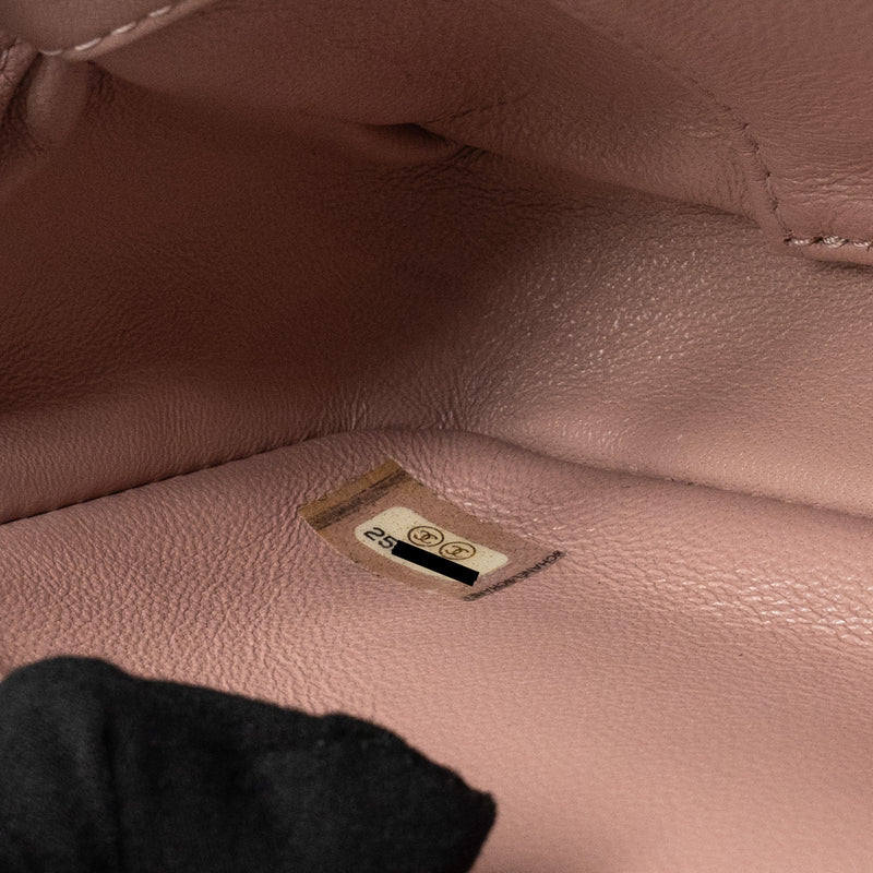 Chanel 18S Mini Waterfall Flap Bag Sequin Pink/Blue/Yellow SHW