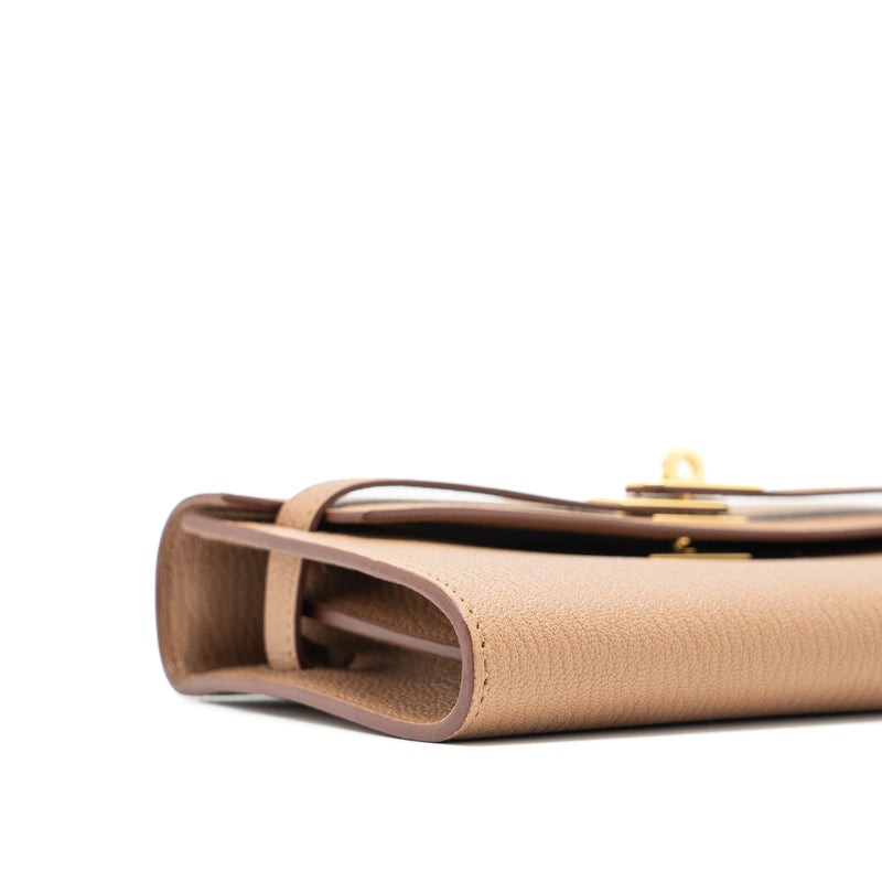 Hermes Kelly To Go Chevre Mysore Quebracho GHW Stamp U